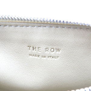 美品 ザロウ W1281 90'S Bag カーフ シルバー金具 ホワイト ハンドバッグ 2004【中古】THE ROW