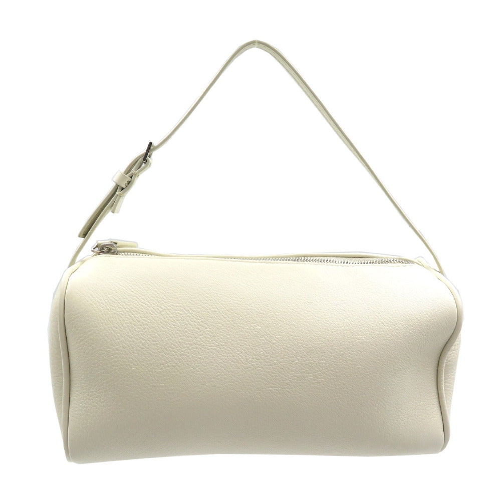 美品 ザロウ W1281 90'S Bag カーフ シルバー金具 ホワイト ハンドバッグ 2004【中古】THE ROW