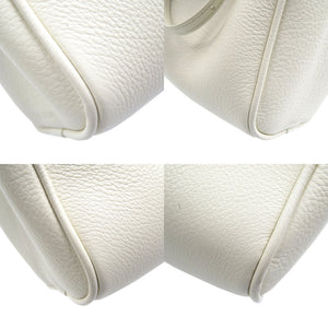 美品 ザロウ W1281 90'S Bag カーフ シルバー金具 ホワイト ハンドバッグ 2004【中古】THE ROW