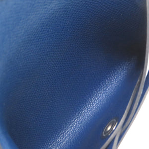 新品同様 エルメス カルヴィデュオ マダム ディープブルー B刻印(2023年製) コインケース 青 2102 【中古】 HERMES