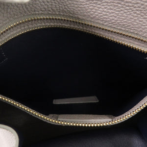 美品 サルヴァトーレフェラガモ ガンチーニ エイミートートバッグ GG-21F216 レザー グレー トートバッグ 2104【中古】Salvatore Ferragamo