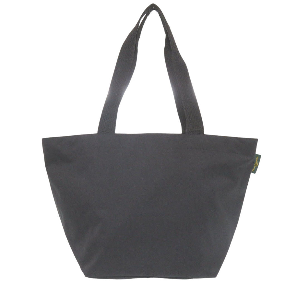 美品 エルベ シャプリエ ナイロン ブラック トートバッグ 黒 2170【中古】Herve Chapelier