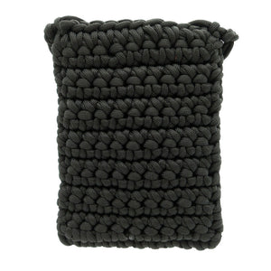 新品同様 ヌメロ ヴェントゥーノ N°21 ショルダーバッグ ナイロン/レザー ブラック 黒 2185【中古】N°21