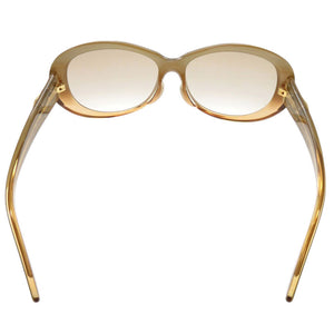 美品 カルティエ Cデコール 4106795 プラスチック ブラウン サングラス 2217【中古】CARTIER