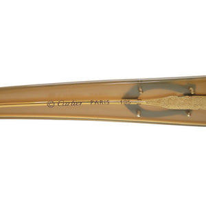 美品 カルティエ Cデコール 4106795 プラスチック ブラウン サングラス 2217【中古】CARTIER