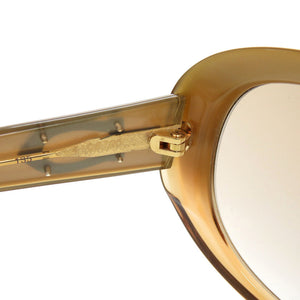 美品 カルティエ Cデコール 4106795 プラスチック ブラウン サングラス 2217【中古】CARTIER