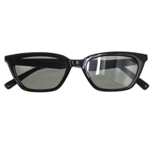 美品 ジェントル モンスター Loti 01 キャットアイ型 プラスチック ブラック サングラス 黒 2259【中古】GENTLE MONSTER