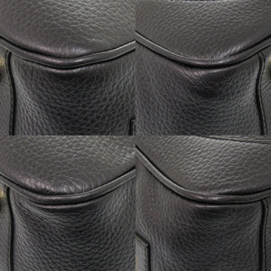 美品 ジェイアンドエムデヴィッドソン ボストン型ハンドバッグ ミニ ミア  ハンドバッグ レザー/シボ革 ブラック 黒 2260【中古】J&M Davidson