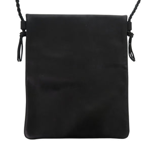 美品 ジェイアンドエムデヴィッドソン サコッシュ レザー ブラック ショルダーバッグ 黒 2261【中古】J&M Davidson