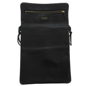 美品 ジェイアンドエムデヴィッドソン サコッシュ レザー ブラック ショルダーバッグ 黒 2261【中古】J&M Davidson