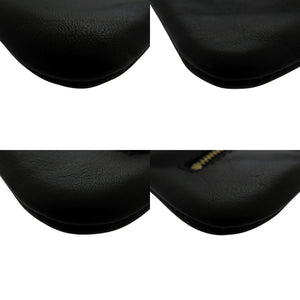 美品 ジェイアンドエムデヴィッドソン サコッシュ レザー ブラック ショルダーバッグ 黒 2261【中古】J&M Davidson