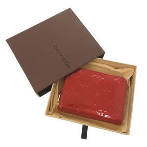 美品 ルイ ヴィトン ジッピーコインパース モノグラムヴェルニ M93608 レッド コインケース LV 2263【中古】LOUIS VUITTON