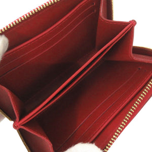 美品 ルイ ヴィトン ジッピーコインパース モノグラムヴェルニ M93608 レッド コインケース LV 2263【中古】LOUIS VUITTON