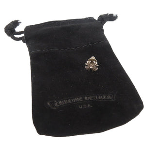 美品 クロムハーツ No2 CHプラス スタッド シルバー925 14K ピアス 2265【中古】CHROME HEARTS メンズ