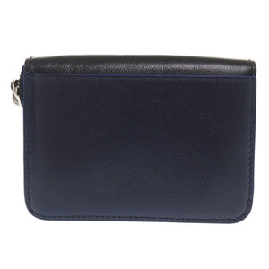 未使用 マルニ PFMI0038U0 レザー ブラック ラウンドファスナー 財布 コインケース 黒 2273【中古】MARNI