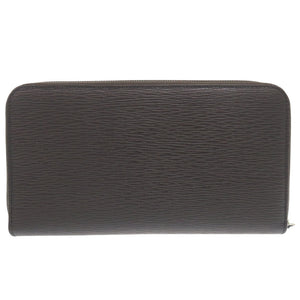 未使用 サルヴァトーレフェラガモ IY-669102 レザー ブラウン 長財布 ラウンドファスナー 茶 2276【中古】Salvatore Ferragamo メンズ