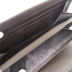 未使用 サルヴァトーレフェラガモ IY-669102 レザー ブラウン 長財布 ラウンドファスナー 茶 2276【中古】Salvatore Ferragamo メンズ