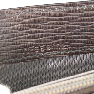 未使用 サルヴァトーレフェラガモ IY-669102 レザー ブラウン 長財布 ラウンドファスナー 茶 2276【中古】Salvatore Ferragamo メンズ