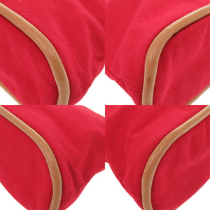 美品 エルメス ボリードポーチ 20 PM キャンバス レッド 赤 2297 【中古】 HERMES