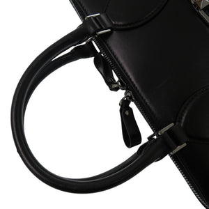 ヴァレンティノ ガラヴァーニ 2way 3W0B0M73XRZ レザー ブラック ハンドバッグ 黒 2345【中古】Valentino Garavani