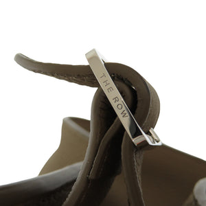 新品同様 ザ ロウ ソフト マルゴー 12 ショルダー トートバッグ ソフトレザー ストラップ付 ブラウン 茶 2383【中古】THE ROW ソフトマルゴー12