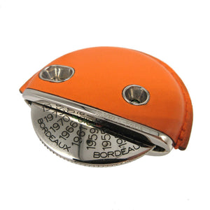 美品 エルメス タイユヴァン レザー オレンジ ワイン評価表 2396【中古】HERMES