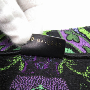 新品同様 クリスチャンディオール ブックトート ラージ 花柄 トートバッグ キャンバス 2405【中古】Christian Dior