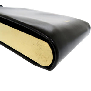 美品 ジルサンダー レザー ブラック ハンドバッグ 黒 656E【中古】JIL SANDER