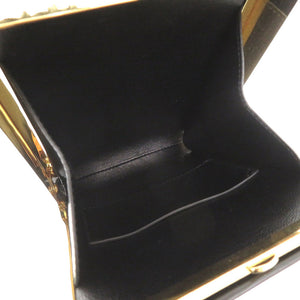 美品 ジルサンダー レザー ブラック ハンドバッグ 黒 656E【中古】JIL SANDER