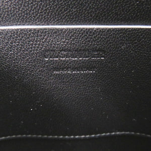 美品 ジルサンダー レザー ブラック ハンドバッグ 黒 656E【中古】JIL SANDER