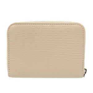 未使用 ブルガリ レオーニ レザー コインケース ベージュ 0007【中古】BVLGARI