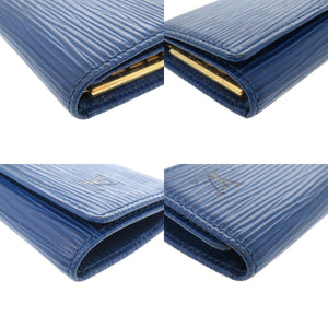 ルイ ヴィトン ミュルティクレ4 エピ ブルー M63825 4連 キーケース 青 LV 0015 【中古】 LOUIS VUITTON