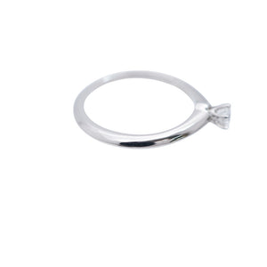 新品同様 ティファニー ソリティア ダイヤ0.20ct Pt950 リング プラチナ/ダイヤモンド 指輪 14号 ジュエリー アクセサリー 0042【中古】TIFFANY&Co. レディース