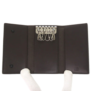 美品 ダンヒル レザー ブラック 6連キーケース 0090 【中古】 Dunhill メンズ
