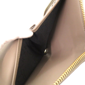 新品同様 ステラマッカートニー レザー ピンク 二つ折り財布 0091【中古】Stella McCartney