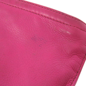 クロムハーツ コインパース ポーチ レザー ピンク 財布 0100 【中古】 CHROME HEARTS