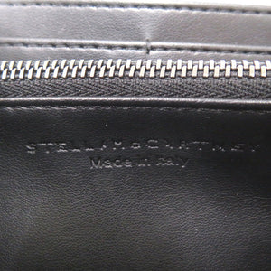未使用 ステラマッカートニー ファラベラ 合成皮革 ブラック 長財布 黒 0102【中古】Stella McCartney