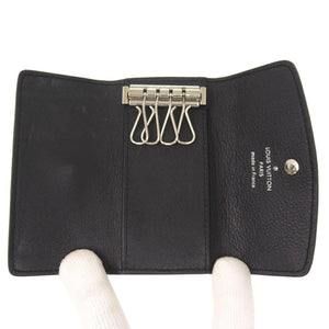 美品 ルイ ヴィトン ミュルティクレ4 モノグラム マヒナ ブラック M81236 4連 キーケース LV 0105 【中古】 LOUIS VUITTON