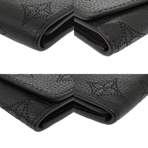 美品 ルイ ヴィトン ミュルティクレ4 モノグラム マヒナ ブラック M81236 4連 キーケース LV 0105 【中古】 LOUIS VUITTON