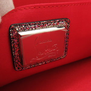 美品 クリスチャンルブタン LOUBIPOSH スパイクスタッズ チェーンショルダーバッグ 2WAY クラッチバッグ レザー 0218【中古】Christian Louboutin