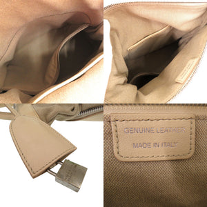 美品 メゾン マルジェラ 5AC 2WAYショルダーバッグ トートバッグ S56WD0038 レザー ベージュ 0241【中古】Maison Margiela