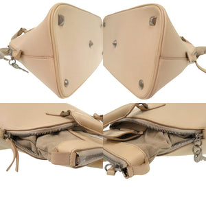 美品 メゾン マルジェラ 5AC 2WAYショルダーバッグ トートバッグ S56WD0038 レザー ベージュ 0241【中古】Maison Margiela