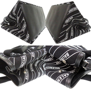 美品 バレンシアガ ネイビー カバスS ポーチ付き ハンドバッグ NAVYCABAS 339933 キャンバス ブラック 0247【中古】BALENCIAGA