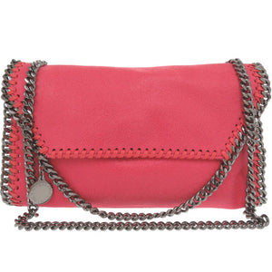 新品同様 ステラマッカートニー  Falabella ファラベラ ミニチェーンショルダーバッグ 364519 W9132 ポリエステル ピンク 0252【中古】Stella McCartney