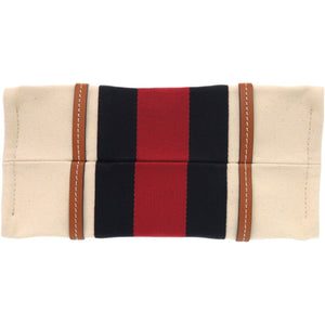 新品同様 グッチ 2way シェリーライン インターロッキングGパッチ 727728 キャンバス ホワイト トートバッグ 0254【中古】GUCCI