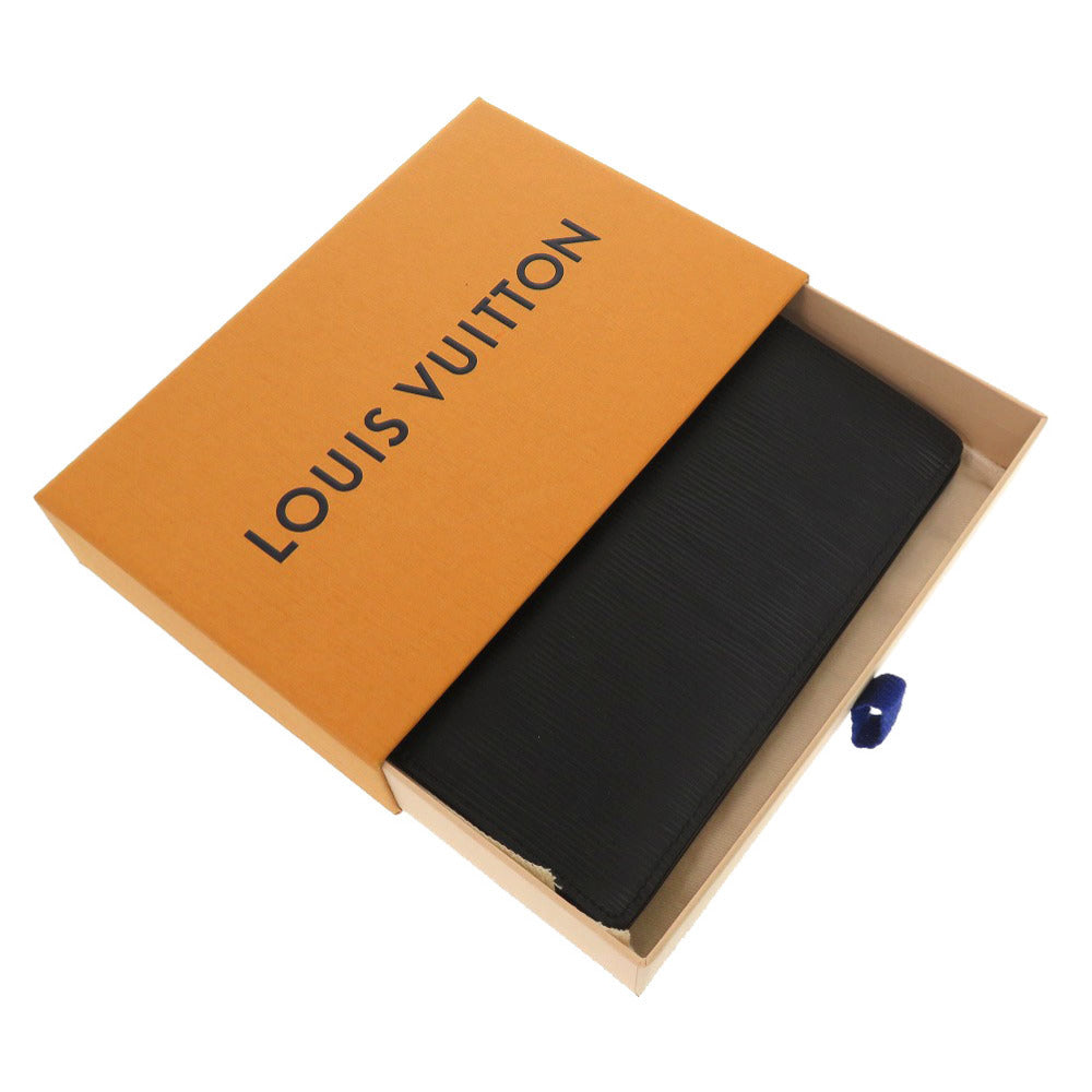 新品同様 ルイ ヴィトン ポルトフォイユ ブラザ エピ ブラック M60622 長財布 黒 LV 0273 【中古】 LOUIS VUITTON