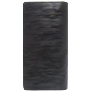 新品同様 ルイ ヴィトン ポルトフォイユ ブラザ エピ ブラック M60622 長財布 黒 LV 0273 【中古】 LOUIS VUITTON