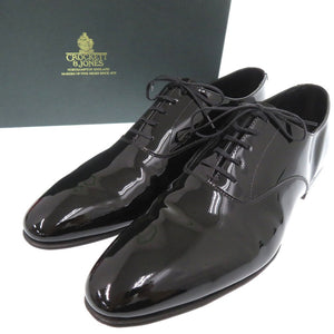 未使用品 クロケットアンドジョーンズ 5599 CHEAM プレーントゥ  28cm レザー ブラック 0281【中古】CROCKETT&JONES