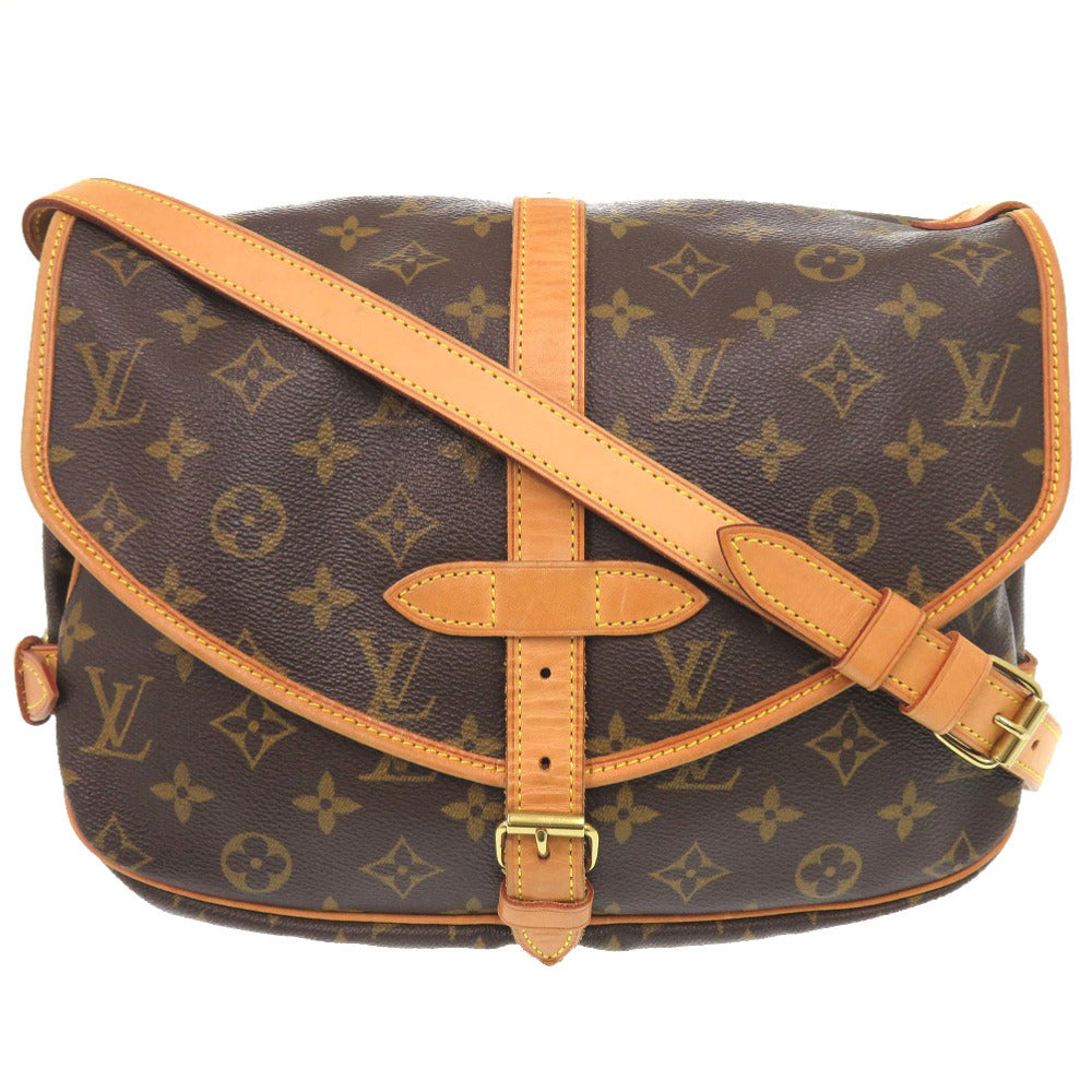 ルイ ヴィトン ソミュール30 モノグラム M42256 ショルダーバッグ LV 0287 【中古】 LOUIS VUITTON