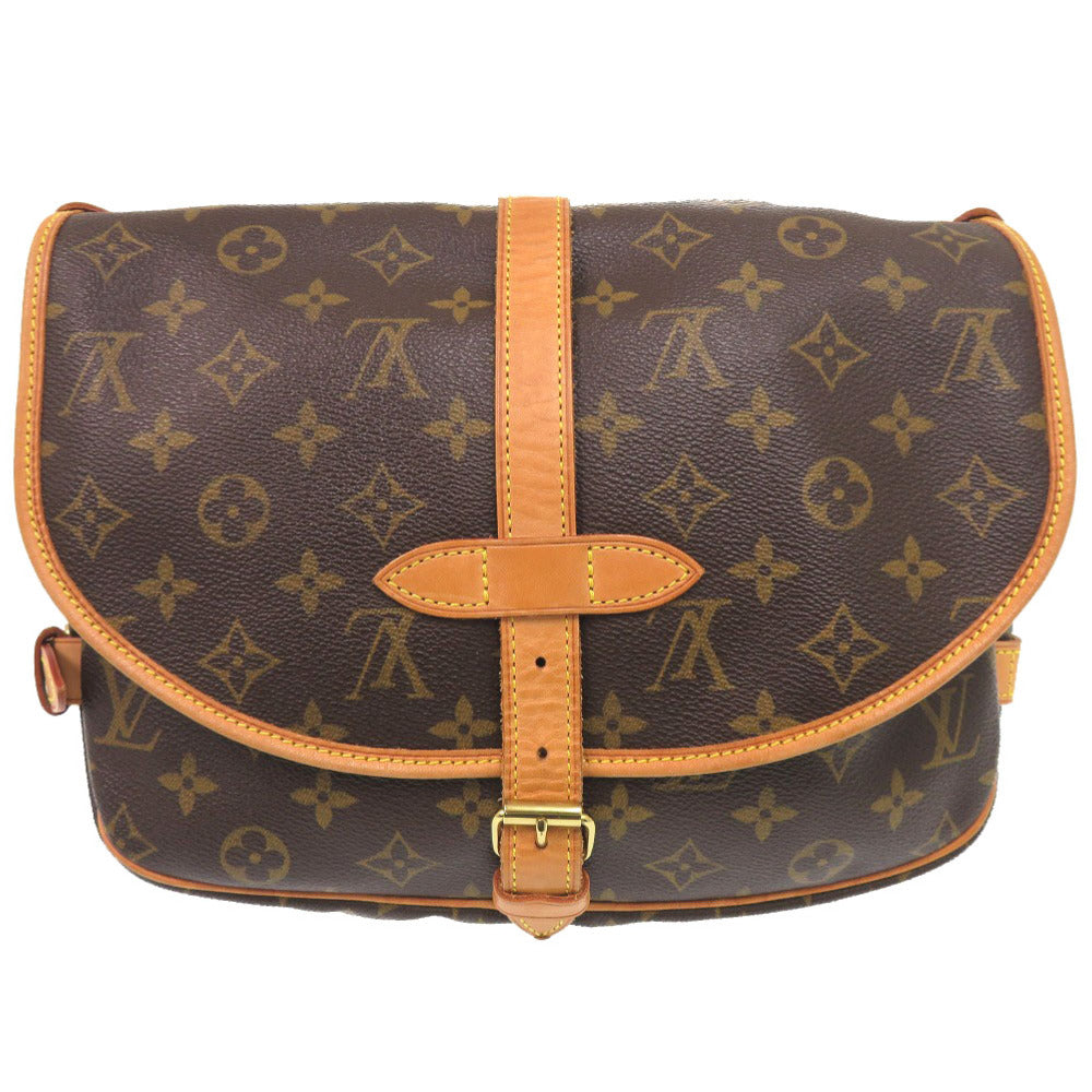 ルイ ヴィトン ソミュール30 モノグラム M42256 ショルダーバッグ LV 0287 【中古】 LOUIS VUITTON